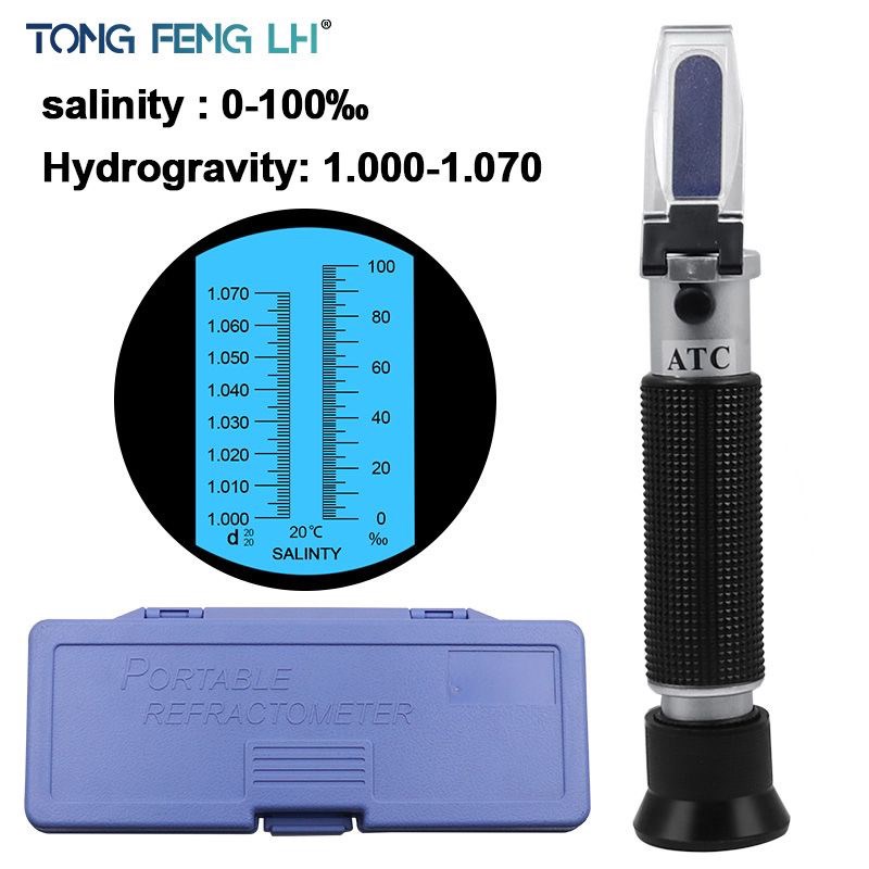 手持折光仪水果糖度测量仪高精度折射仪食品盐度计浓度Y测量海水