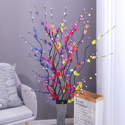 假花仿真花客厅花摆设干花玫瑰花束室内装饰花艺S套装干枝插花插