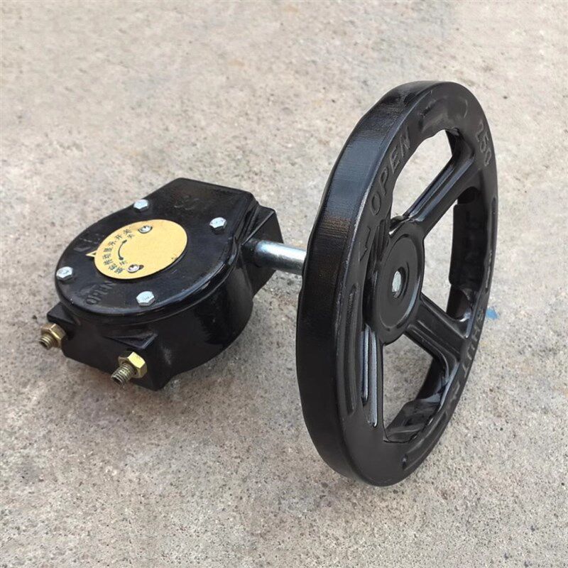 蝶阀涡轮传动头显示开关手轮手动变速头执行器配件24:1 30:1. 50: