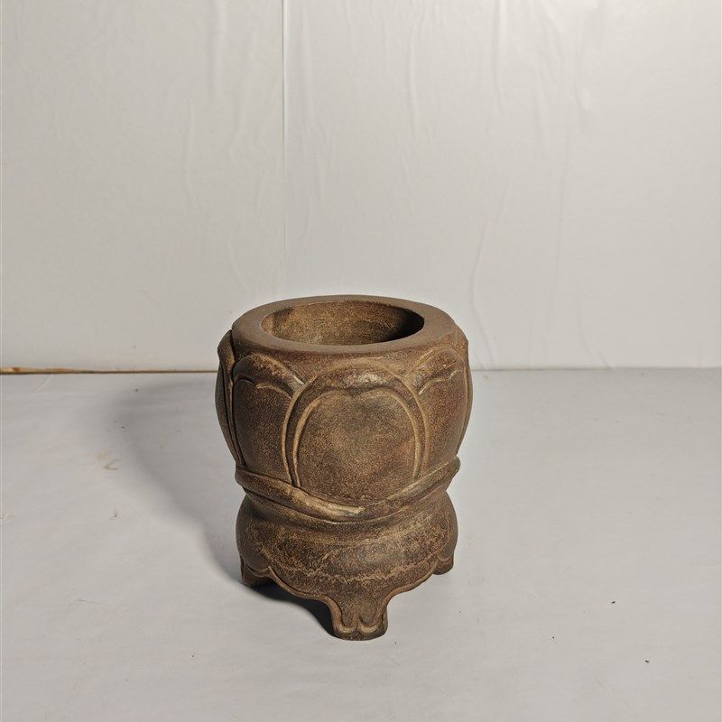 民俗老物件老石臼复m古怀旧摆件创意花架花盆装饰道具纪念收藏品,家居饰品,桌面摆件,淘宝优惠券,粉丝福利购,淘宝优惠卷