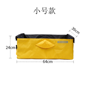 都锐折叠购h物手拉小拖车内衬布袋易拆卸易清洗