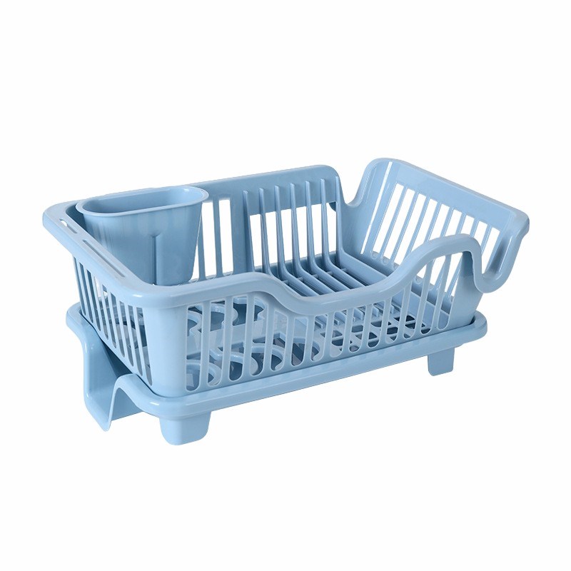 2024新款加厚j多功能厨房碗碟置物架家用放碗盘锅盖筷子刀架沥水