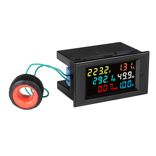 电表家用220V电力监测仪数显交流电压电流表功率测试X仪智能电度