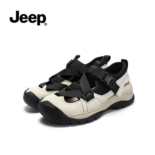 Jeep丑萌风玛丽珍鞋子