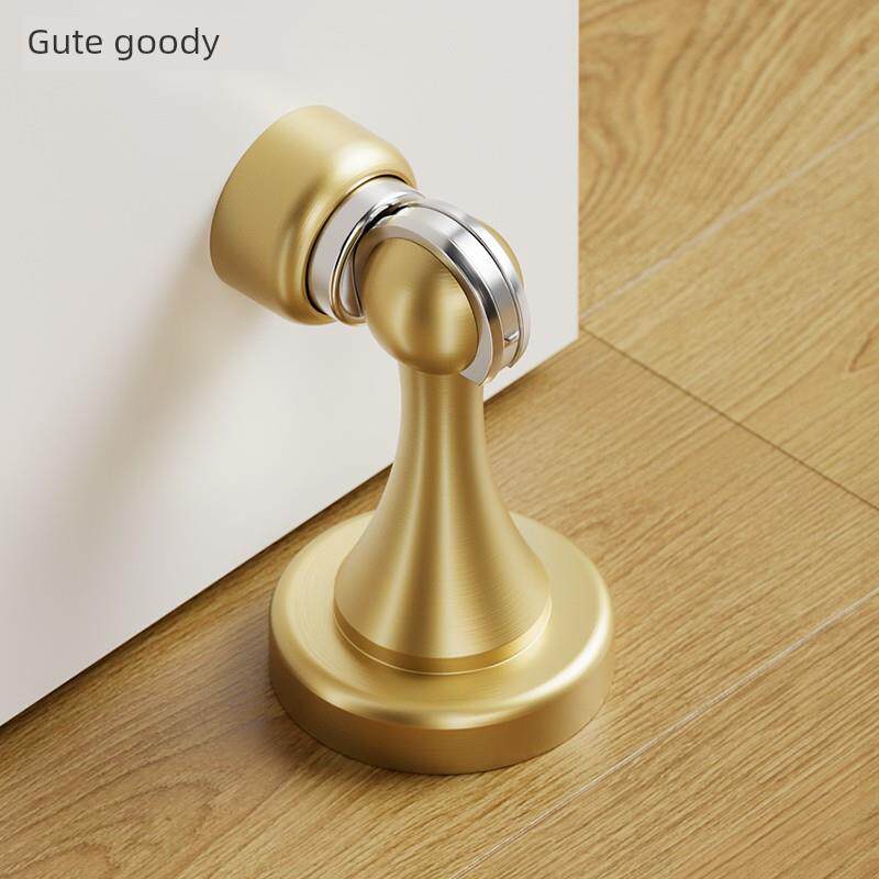 优质黄铜门吸浴室卧室防撞门吸器强磁吸地板吸器无形门吸器墙吸