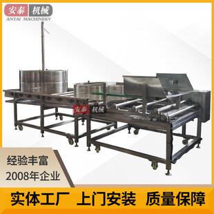 小型粽子锅配套自动出料机粽子筐自动翻盘机不锈钢杀菌盘设备厂家