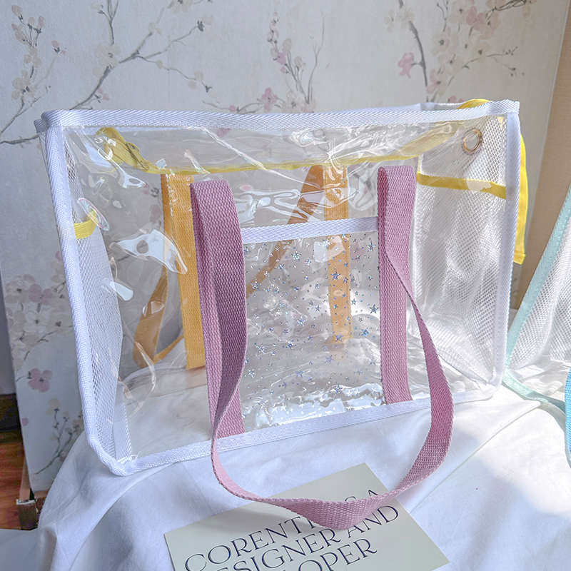 STORAGE BAG SWIMMING EQUIPMENT SUPPLIES SWIMSUIT STORAGE BAG HANDY BEACH BAG