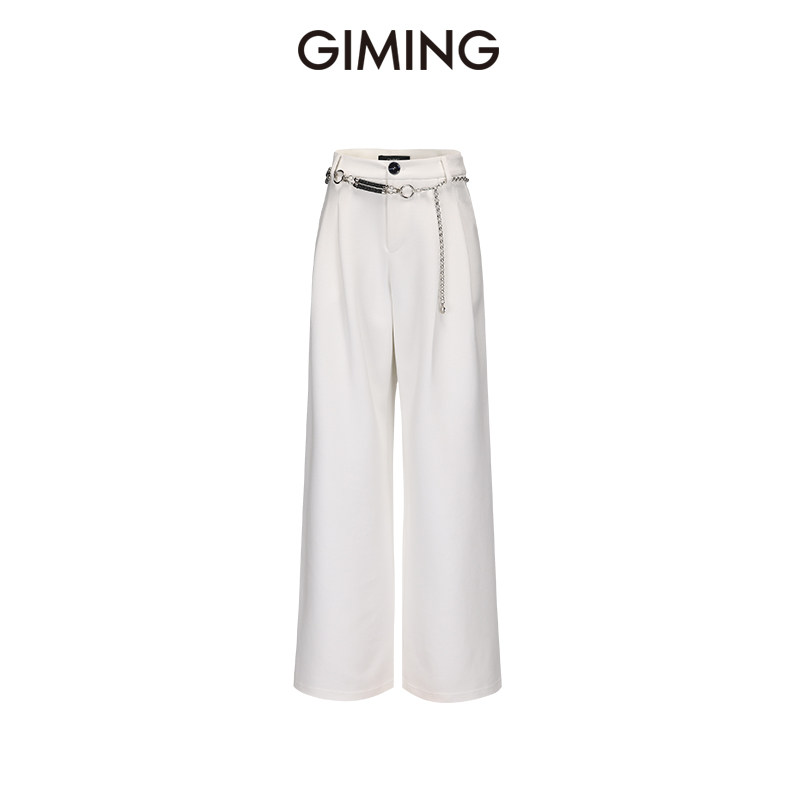 GIMING设计师品牌个性好穿柔软舒适时尚百搭直筒卫裤