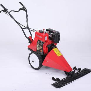 手推式剪草机厂家手推式汽油剪草机2024新款林业荒地农用锄草机