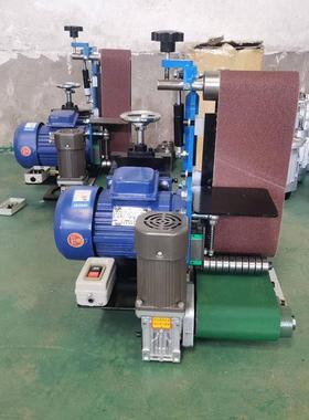 小型抛光机砂光砂带机不锈钢板抛光机打磨除锈去毛刺平面抛光机