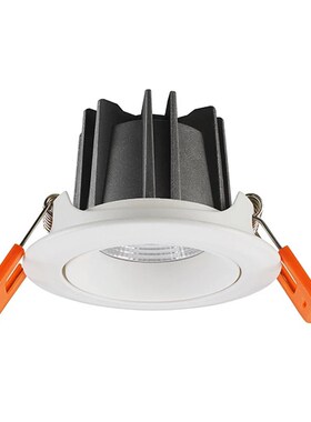 西顿照明led射灯无主灯5W7W家用客厅2310筒灯防眩光嵌入式开孔75