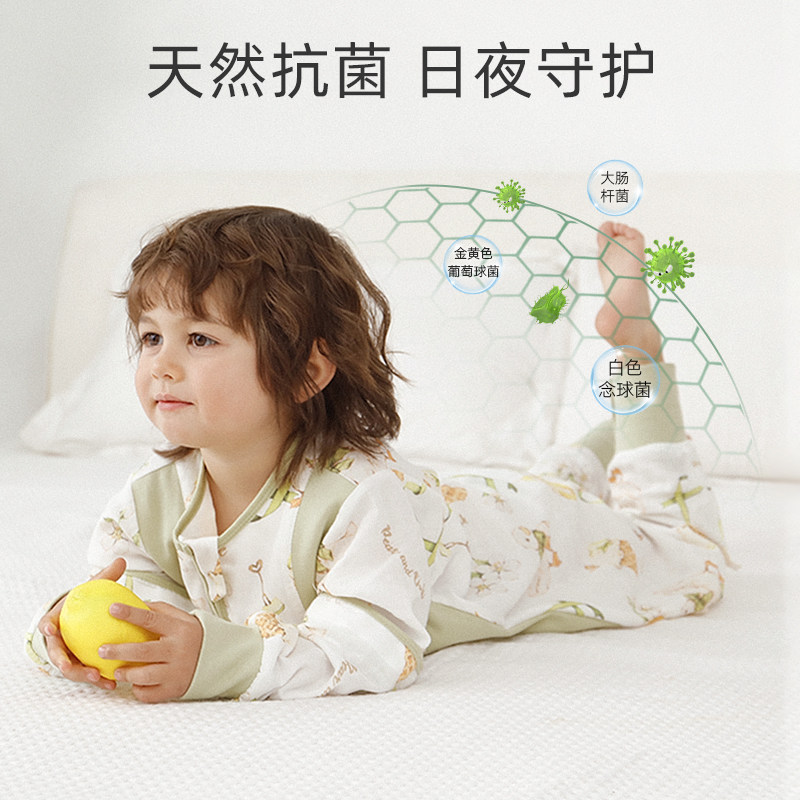 婴儿睡袋儿童春秋薄款竹棉夏季纱布宝宝防踢被子四季通用分腿睡袋,婴童用品,睡袋/防踢被,淘宝优惠券,粉丝福利购,淘宝优惠卷