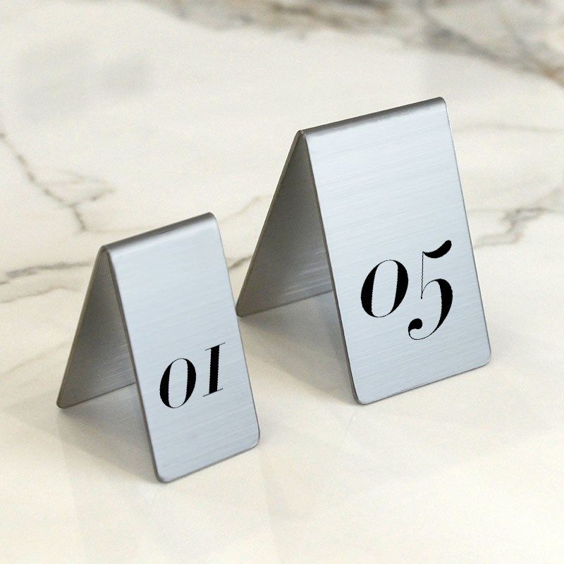 定制饭店桌面不锈钢数字号码牌立式双面台卡桌牌号等餐留座牌餐厅,文具电教/文化用品/商务用品,桌牌/台牌,淘宝优惠券,粉丝福利购,淘宝优惠卷