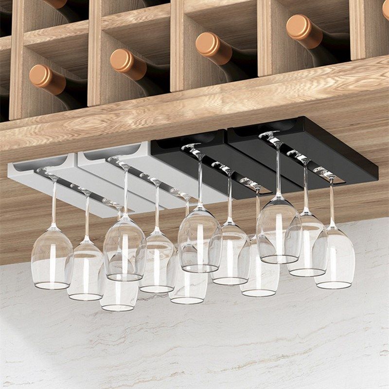 红酒杯挂架免打孔家用高脚杯悬挂架子厨房杯子倒挂收纳沥水置物架,家庭/个人清洁工具,杯架,淘宝优惠券,粉丝福利购,淘宝优惠卷