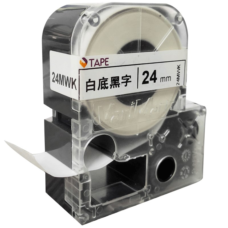 威码GT2000/3000标签打印机用色带电力线缆防水标签纸24m透明底黄