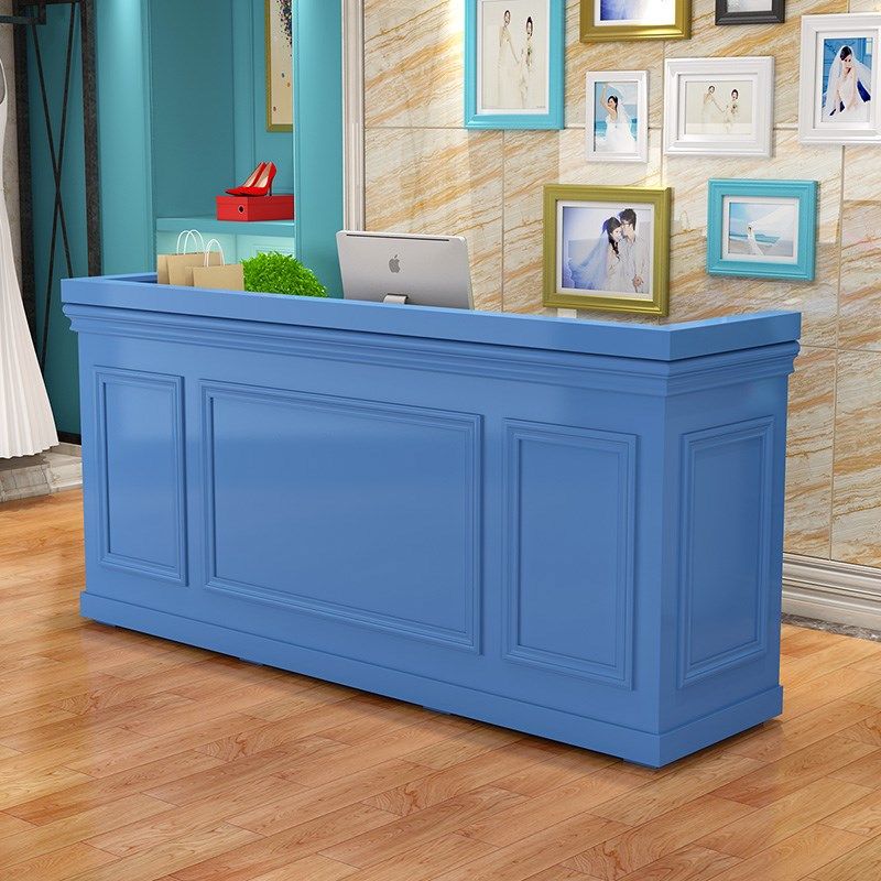 欧式收银台柜台服装店创意接待台美容院店铺小型时尚吧台烤漆前台