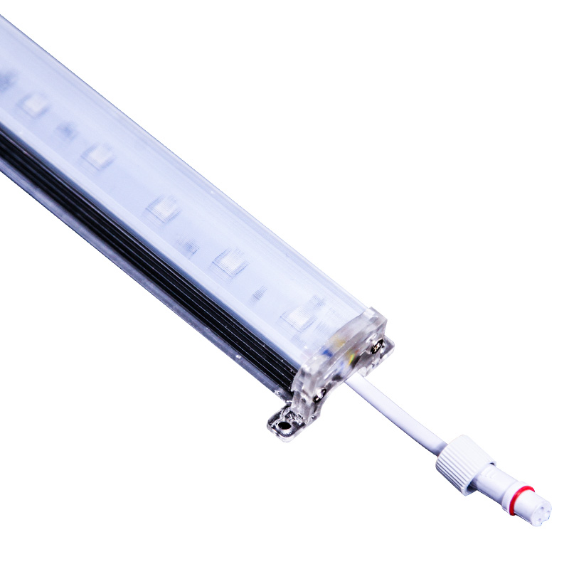 led数码管七彩护栏管 户外防水铝材线条灯门头单色跑马灯霓虹灯管