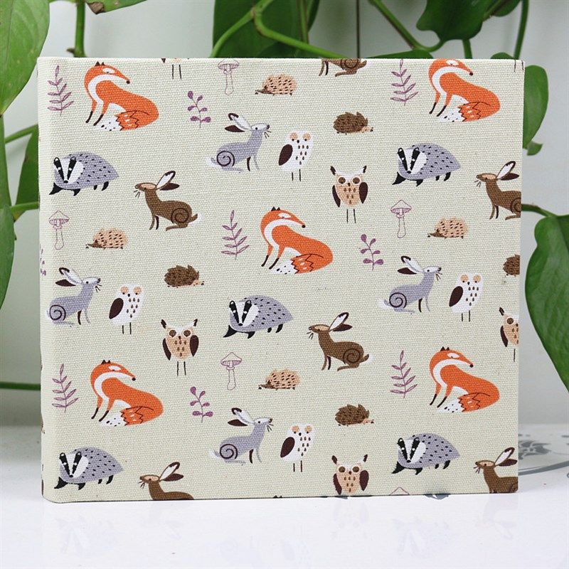 6寸相册本布艺影集200张照片插页式家庭相册宝宝纪念册情侣相薄