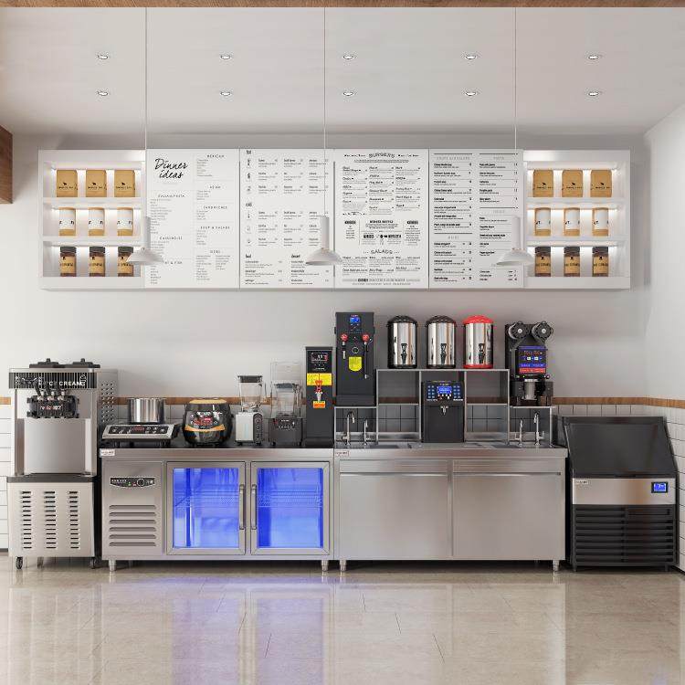 水吧台 商用奶茶操作台不锈钢工作台厂家机器全套 奶茶店设备,商业/办公家具,冷藏展示柜,淘宝优惠券,粉丝福利购,淘宝优惠卷