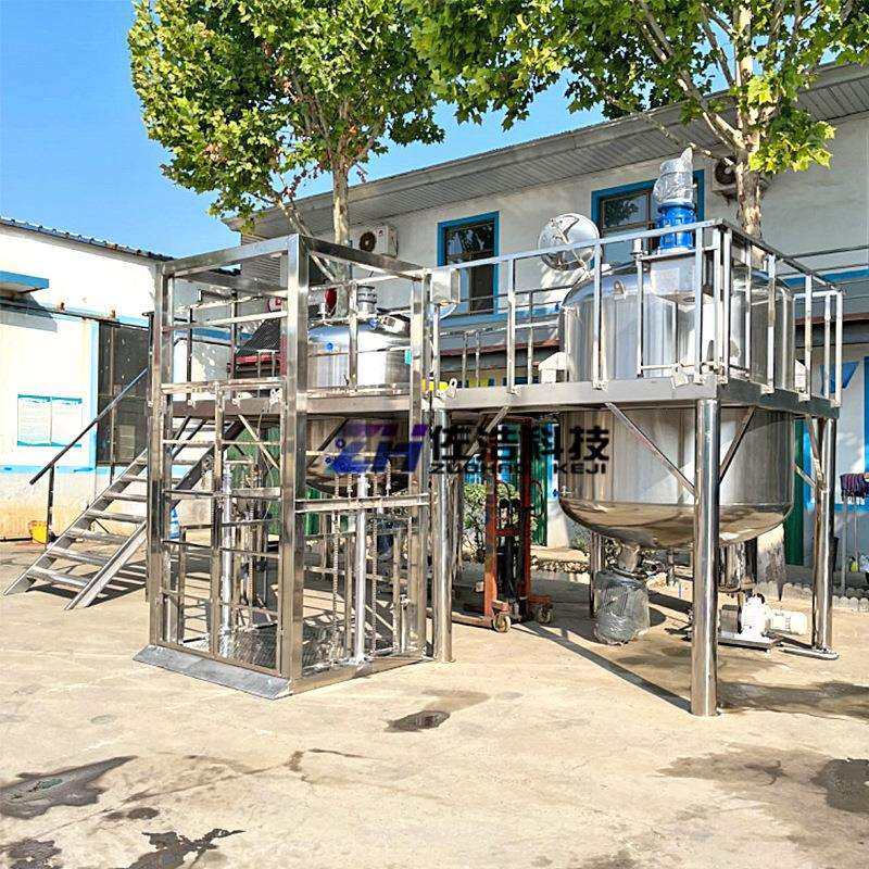 洗衣液加工设备日化成套生产线洗化配料加热乳化罐自动化洗涤设备,清洗/食品/商业设备,食品搅拌机,淘宝优惠券,粉丝福利购,淘宝优惠卷