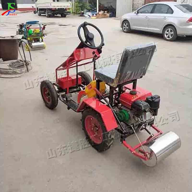 座驾式玉米播种机农用大豆黄豆点播机汽油动力农作物点播机