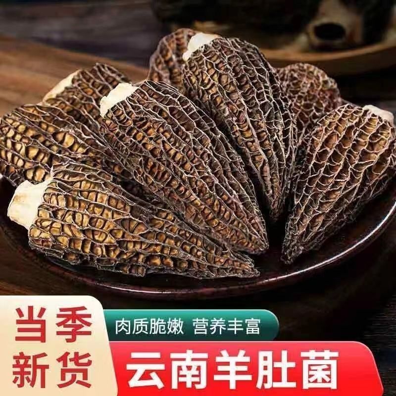 羊肚菌干货500g野生菌菇煲汤