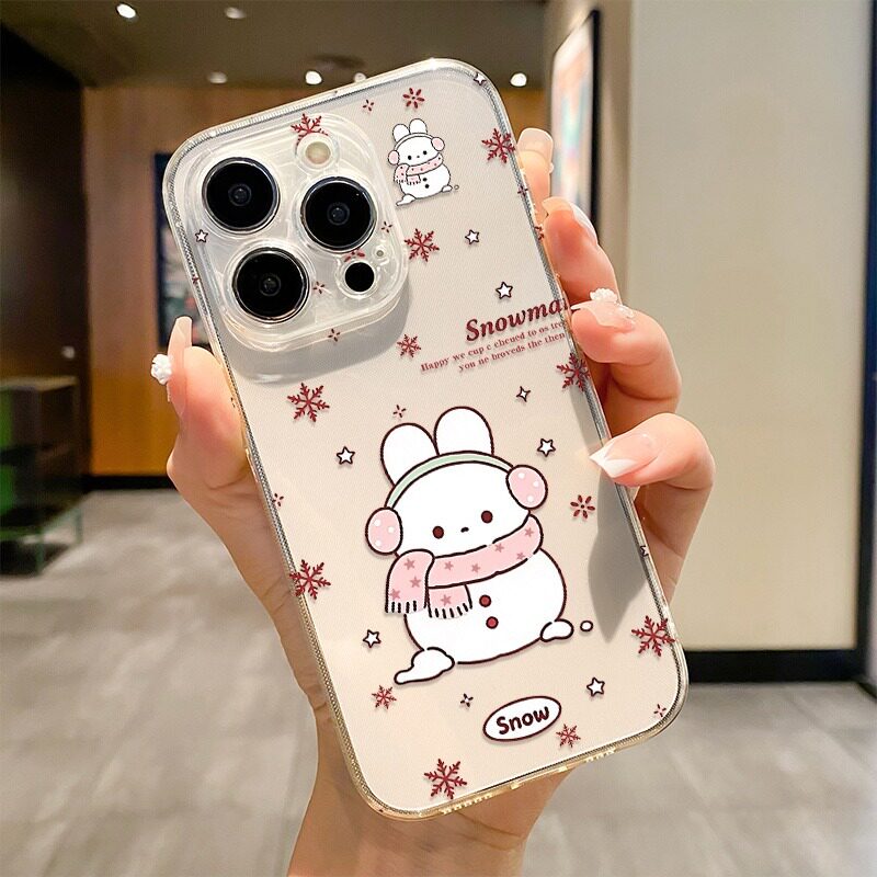 维加适用于苹果18promax手机壳2026新款iPhone17卡通16/15/14/13小众11/12ins风xs/xr防摔8/7plus保护套