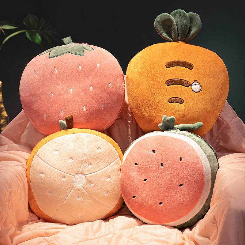 冬季加厚抱枕被子两用毯子二合一办公室午睡车用靠枕车载靠垫枕头