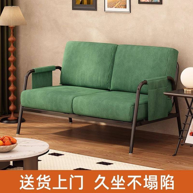 布2艺沙发02简易出租房三人沙新发款5小公寓客厅单双人EUA卧室小