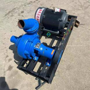 鱼塘清淤污沙水泵耐大功率泥浆泵加厚材质磨柴EVA油抽泵