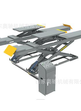 车MJM举升机降地藏大剪四柱举升机吨4汽车定位地藏大剪汽升机