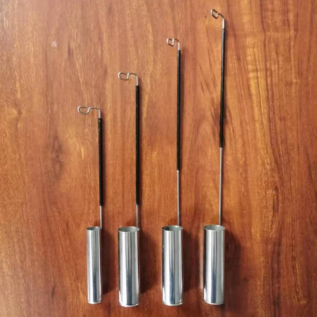 液氮用罐用提筒提桶氮液勺子配不同口INO径液氮罐件吊篮吊架冷冻