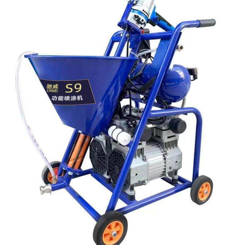 多功喷防水涂料腻子粉机聚氨酯JS真石漆泥能浆XWD全自动腻子喷涂