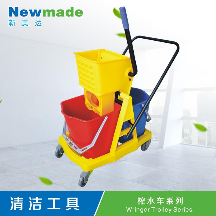 榨桶拖把挤水桶塑料架侧压桶水车家用商用清洁双洗拖299把厂家价