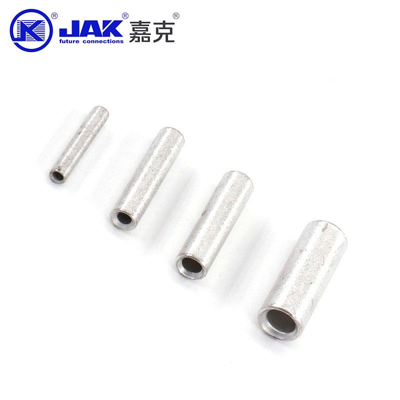 BN314系列紫铜通直对接裸接头冷压端子绝缘无护套中间平间端柱子