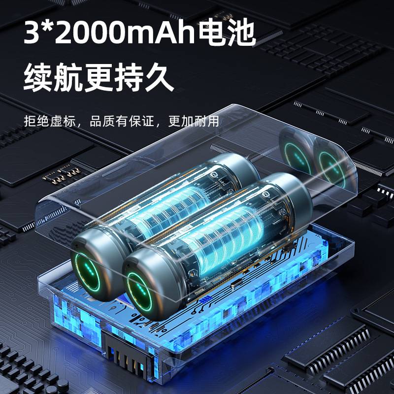 新款跨境车载充气泵无线电动大功率智能数显气筒汽车用轮胎打气泵