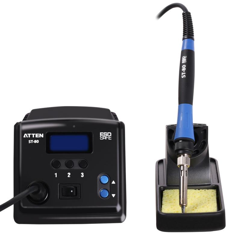 ATEN安泰信Sst60（60T60ST温80ST100T焊台带休眠度定电烙铁恒温锁