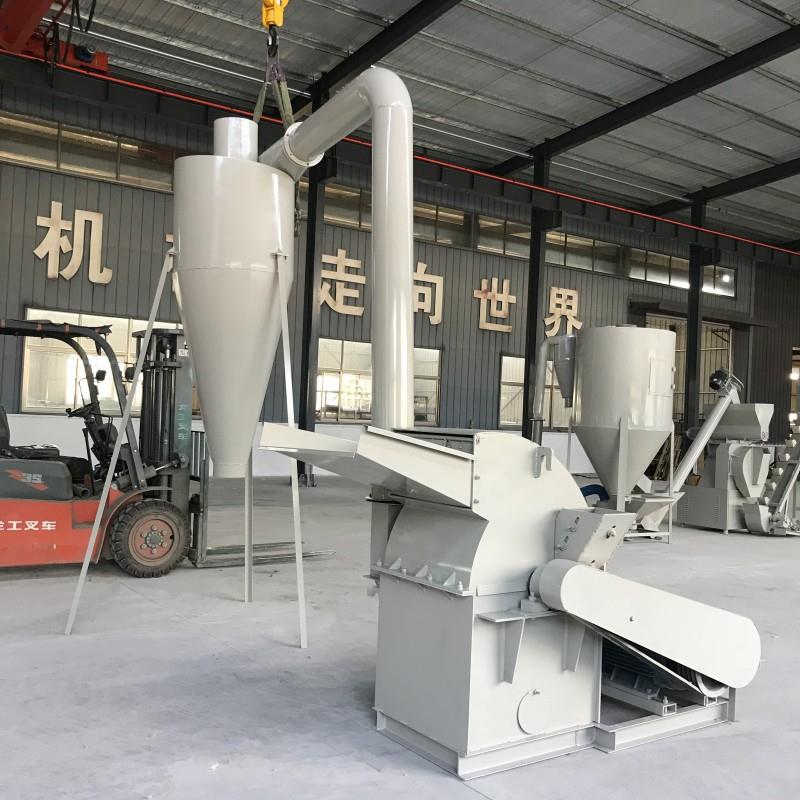材废纸599箱粉碎机木稻壳自吸磨机锯木屑颗末粒可调竹木粉树枝削