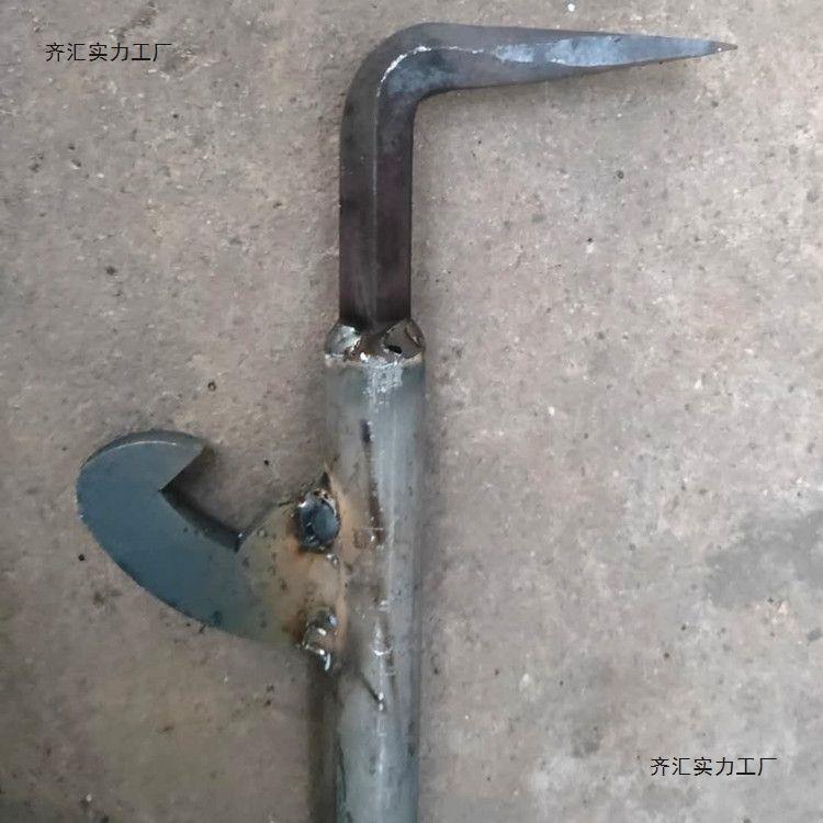 筑工铝模专用拼装工具木建地工GCA大撬杠背钩铁撬棍空心铝撬膜拆
