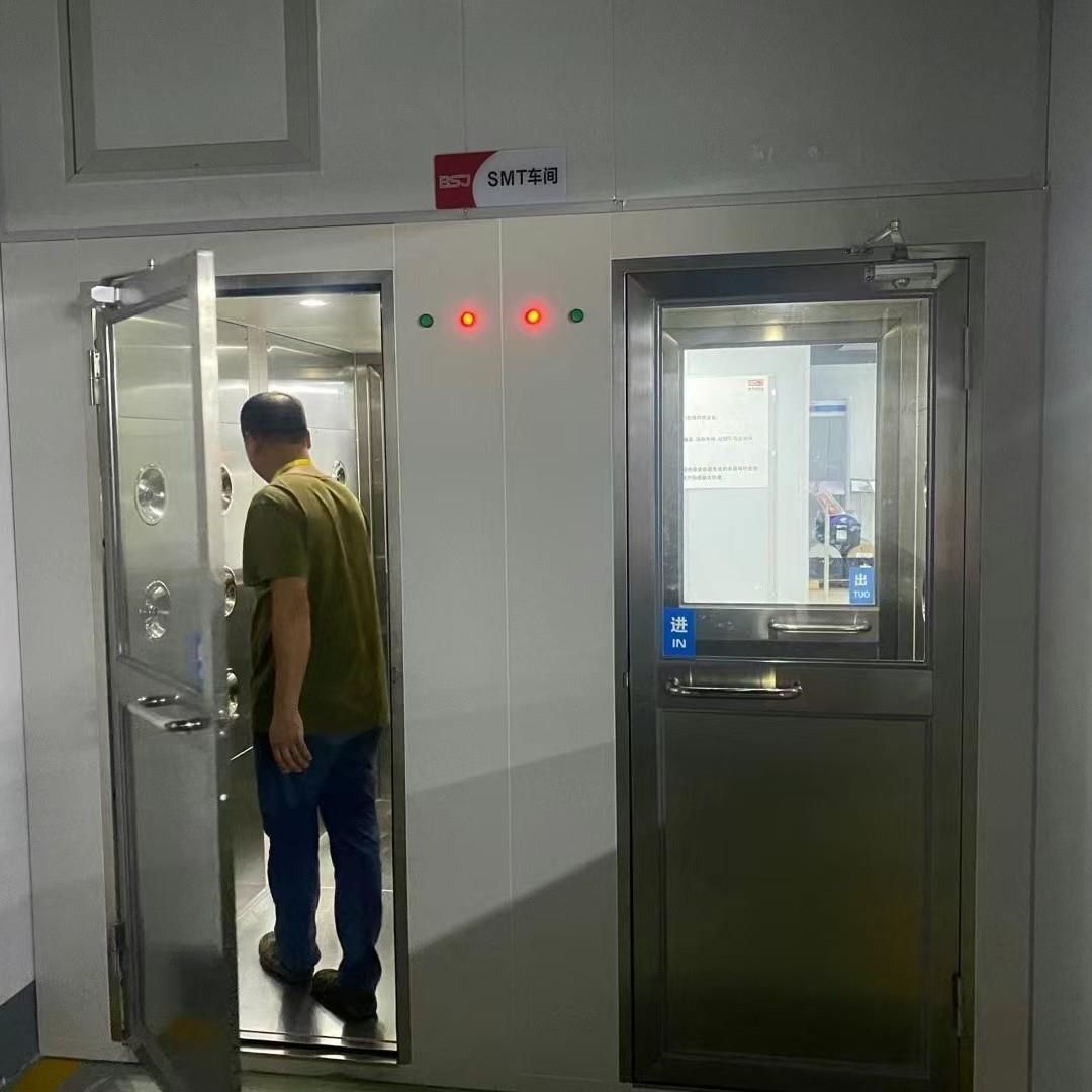 不锈风钢室058单人单吹双人双吹净化无间尘车货淋通淋道风淋室智