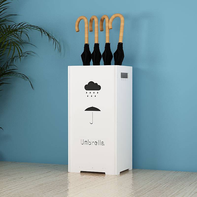 雨伞架酒店大堂商用收纳架家用门口创意伞架多功能落地式置物架子