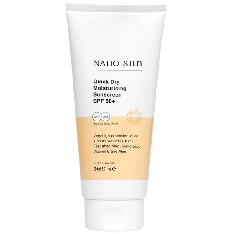 澳洲NATIO速干保湿防晒霜SPF50+ 200ml