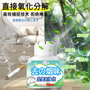 【持久除烟味】长效分解烟味净化魔盒/防二手烟/烟味去除神器室内