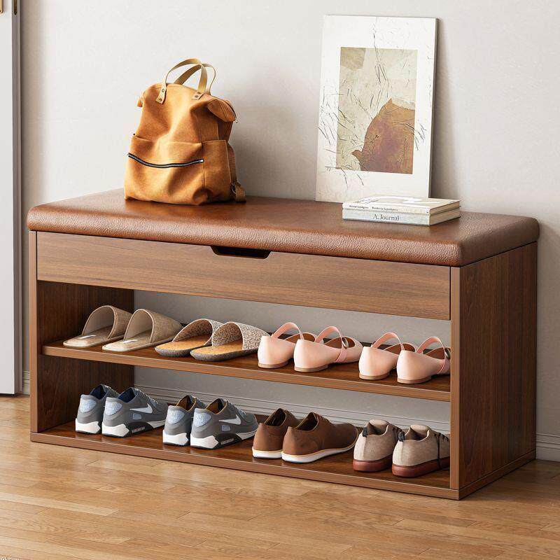 拉车鞋架子进门家用门口一体软包坐垫坐凳凳入户鞋柜穿鞋凳可坐换