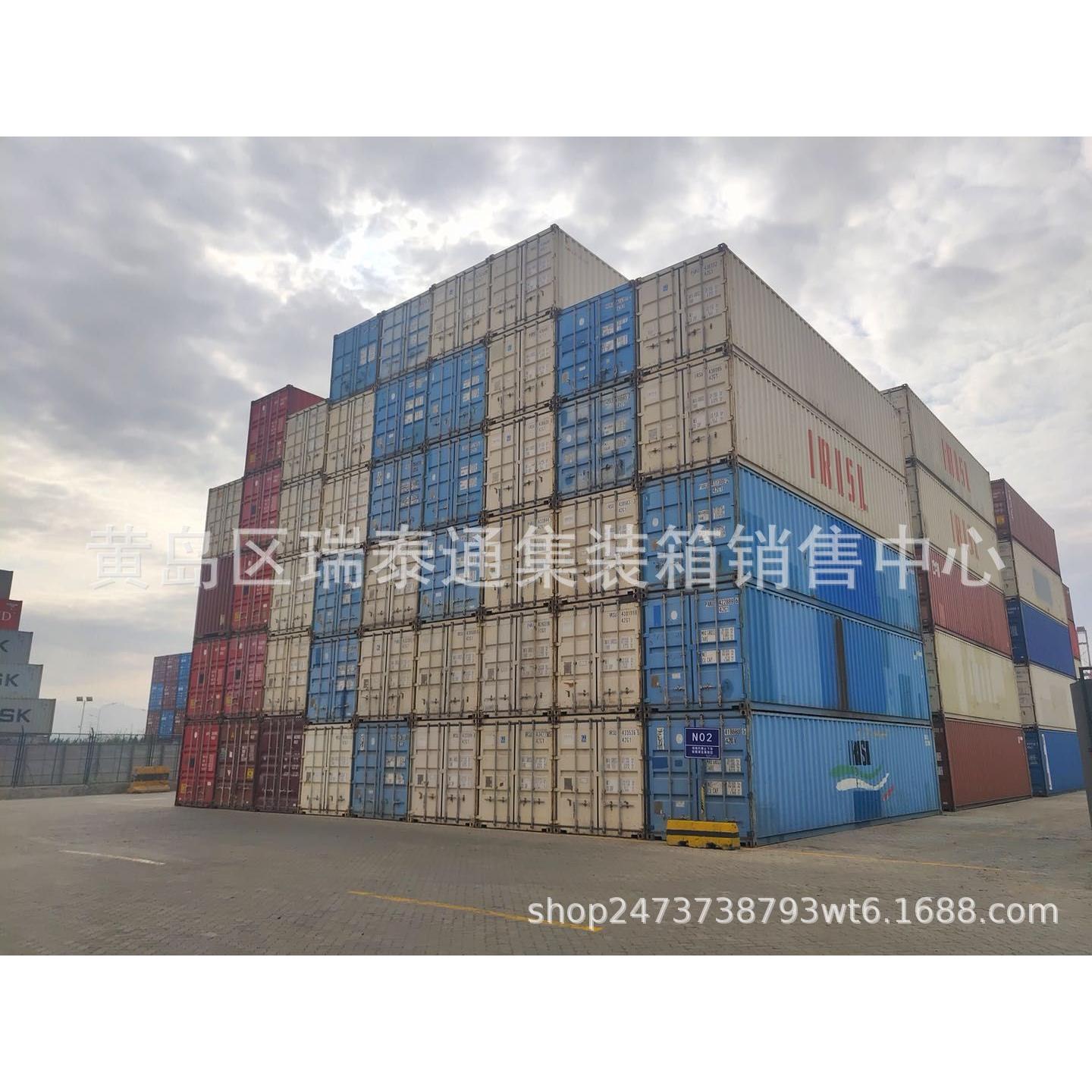 出售回收改装二手冷藏冷冻集装箱铁皮集装箱保温集装箱房价格实惠
