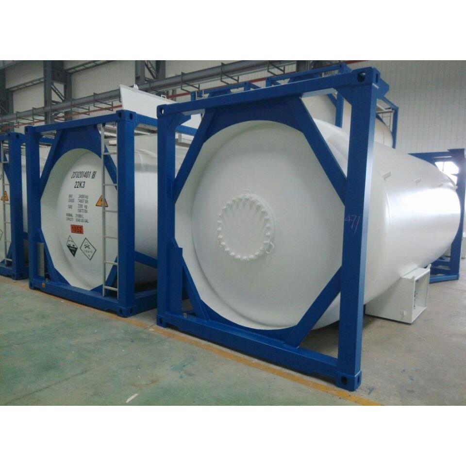 LPG罐式集装箱 R22、R500、LPG、R143a、R152a、R40、R134a罐箱