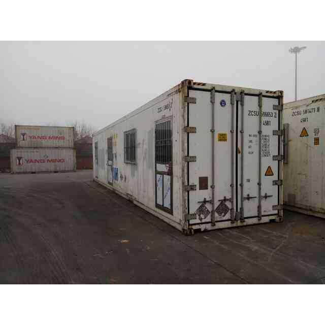 大量出售德州二手海运集装箱保温集装箱冷藏集装箱集装箱房