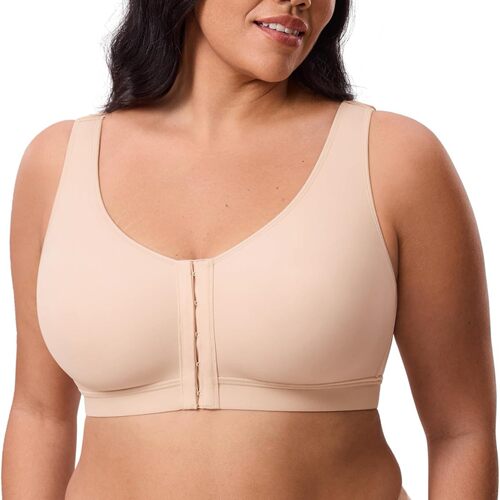 DELIMIRA Women's Inbarely Lift Front Closure Bras Full C