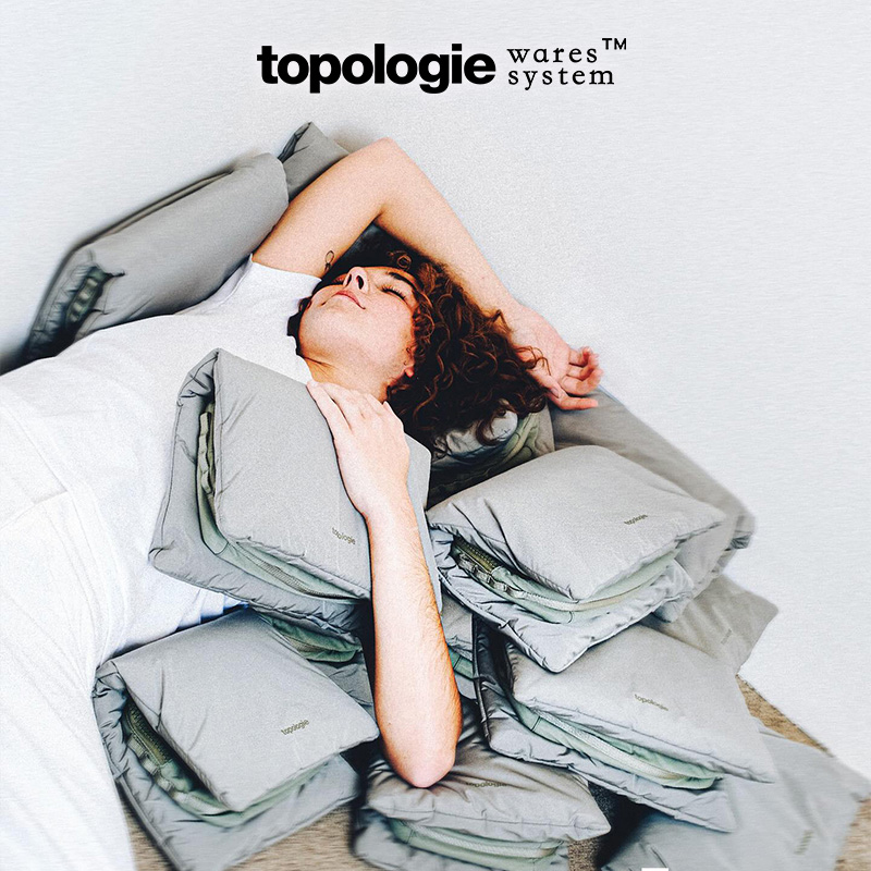 Topologie A-Frame枕头包男女款潮牌时尚大容量运动休闲斜挎包