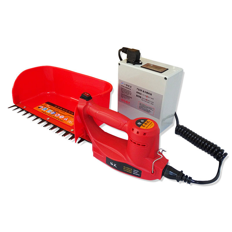 无刷电动采茶机单人便携式小型家用修剪机充电式绿篱机茶叶采摘机